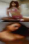 Elderly hairy swinging women
